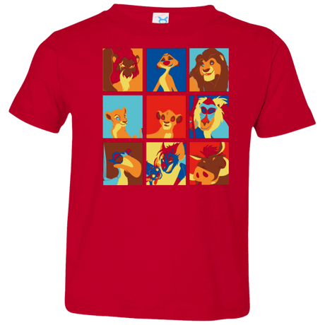 Lion Pop Toddler Premium T-Shirt