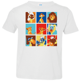 T-Shirts White / 2T Lion Pop Toddler Premium T-Shirt