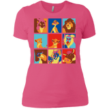 T-Shirts Hot Pink / X-Small Lion Pop Women's Premium T-Shirt