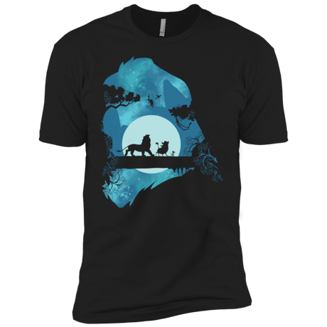 T-Shirts Black / YXS Lion Portrait Boys Premium T-Shirt