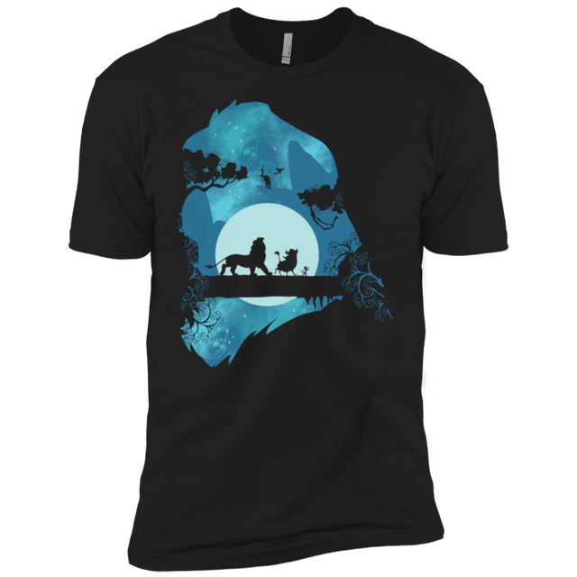 T-Shirts Black / YXS Lion Portrait Boys Premium T-Shirt