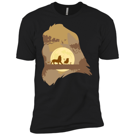 T-Shirts Black / YXS Lion Portrait Boys Premium T-Shirt