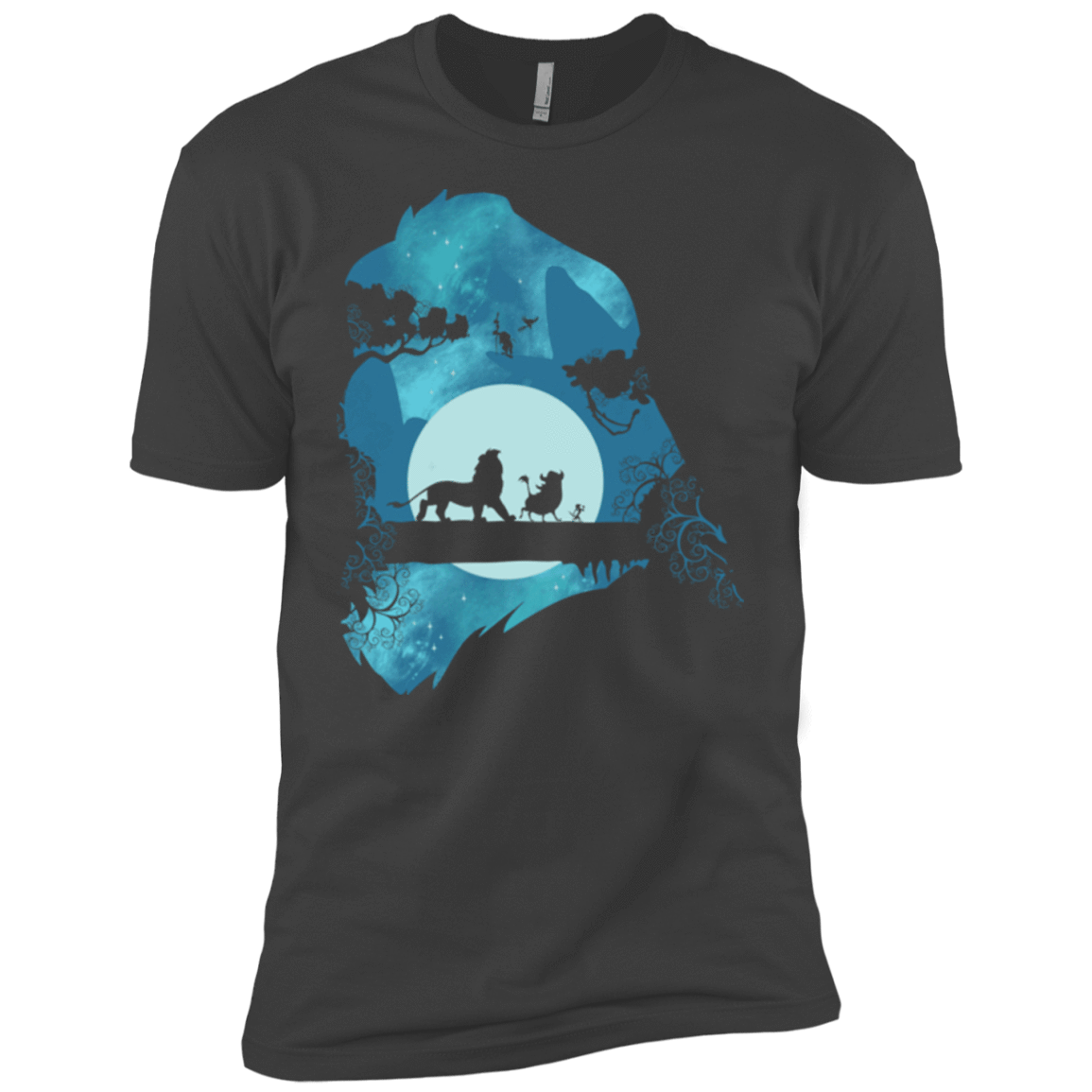 T-Shirts Heavy Metal / YXS Lion Portrait Boys Premium T-Shirt