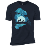 T-Shirts Midnight Navy / YXS Lion Portrait Boys Premium T-Shirt