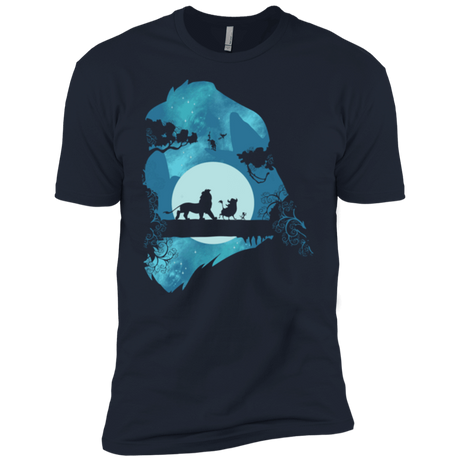 T-Shirts Midnight Navy / YXS Lion Portrait Boys Premium T-Shirt