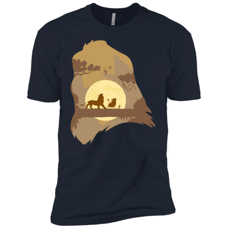T-Shirts Midnight Navy / YXS Lion Portrait Boys Premium T-Shirt