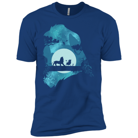 T-Shirts Royal / YXS Lion Portrait Boys Premium T-Shirt