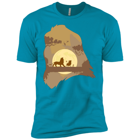 T-Shirts Turquoise / YXS Lion Portrait Boys Premium T-Shirt