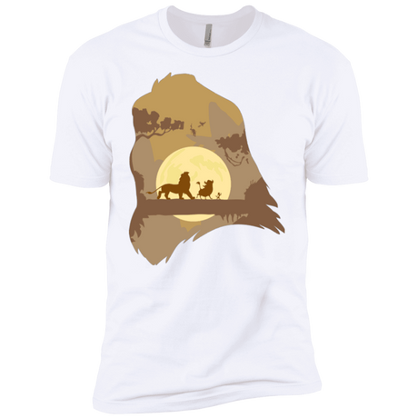 T-Shirts White / YXS Lion Portrait Boys Premium T-Shirt