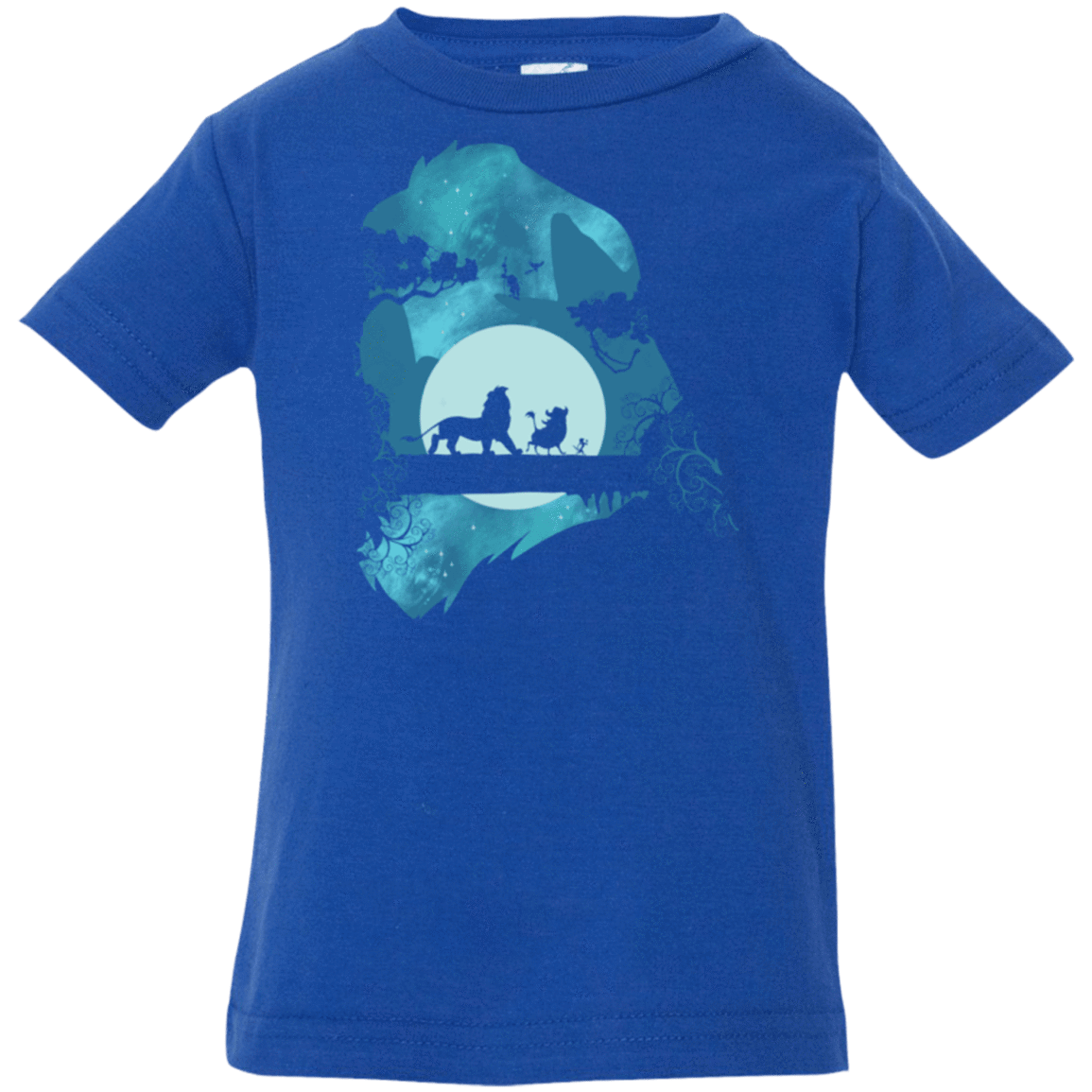 T-Shirts Royal / 6 Months Lion Portrait Infant Premium T-Shirt