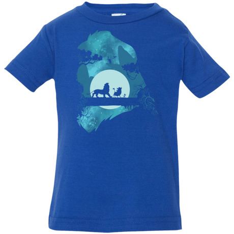 T-Shirts Royal / 6 Months Lion Portrait Infant Premium T-Shirt