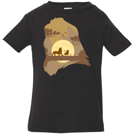 T-Shirts Black / 6 Months Lion Portrait Infant PremiumT-Shirt