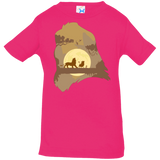 T-Shirts Hot Pink / 6 Months Lion Portrait Infant PremiumT-Shirt