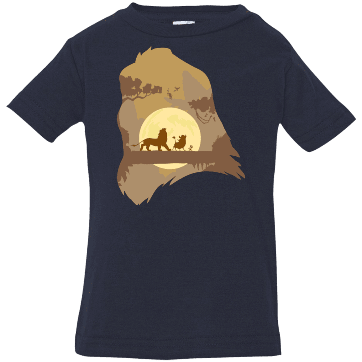 T-Shirts Navy / 6 Months Lion Portrait Infant PremiumT-Shirt