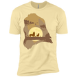 T-Shirts Banana Cream / X-Small Lion Portrait Men's Premium T-Shirt