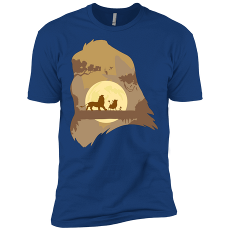 T-Shirts Royal / X-Small Lion Portrait Men's Premium T-Shirt