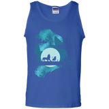 T-Shirts Royal / S Lion Portrait Men's Tank Top