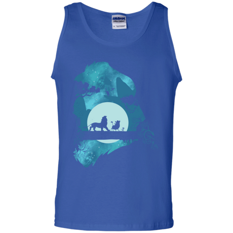 T-Shirts Royal / S Lion Portrait Men's Tank Top