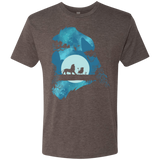 T-Shirts Macchiato / S Lion Portrait Men's Triblend T-Shirt