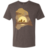 T-Shirts Macchiato / Small Lion Portrait Men's Triblend T-Shirt