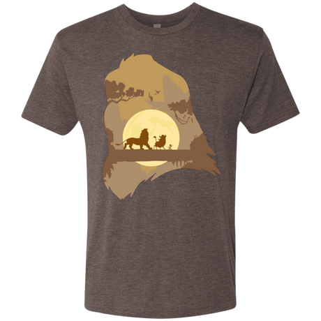 T-Shirts Macchiato / Small Lion Portrait Men's Triblend T-Shirt