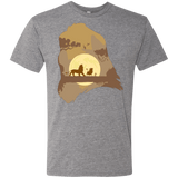 T-Shirts Premium Heather / Small Lion Portrait Men's Triblend T-Shirt