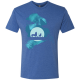 T-Shirts Vintage Royal / S Lion Portrait Men's Triblend T-Shirt
