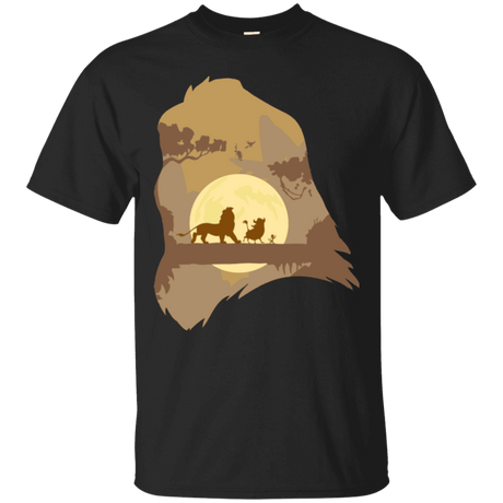 T-Shirts Black / Small Lion Portrait T-Shirt