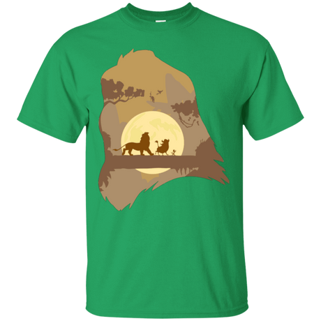 T-Shirts Irish Green / Small Lion Portrait T-Shirt