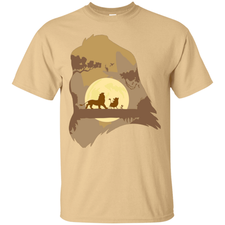 T-Shirts Vegas Gold / Small Lion Portrait T-Shirt