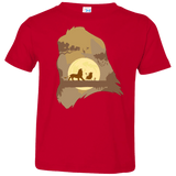 T-Shirts Red / 2T Lion Portrait Toddler Premium T-Shirt