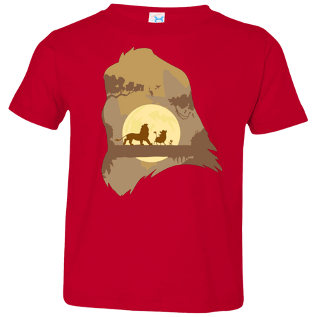 T-Shirts Red / 2T Lion Portrait Toddler Premium T-Shirt