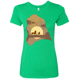 T-Shirts Envy / Small Lion Portrait Women's Triblend T-Shirt