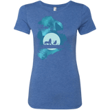 T-Shirts Vintage Royal / S Lion Portrait Women's Triblend T-Shirt