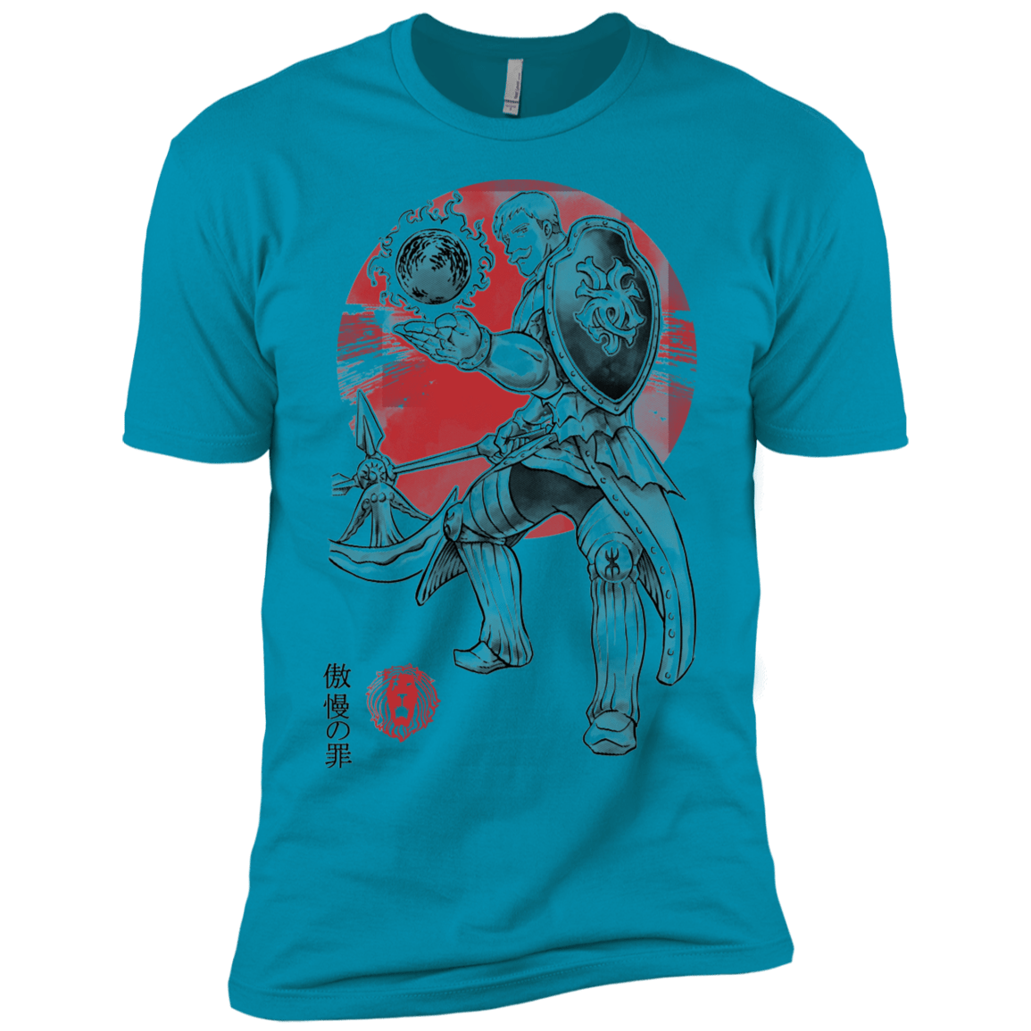 T-Shirts Turquoise / YXS Lion Pride Boys Premium T-Shirt