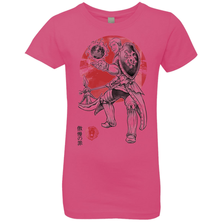 T-Shirts Hot Pink / YXS Lion Pride Girls Premium T-Shirt