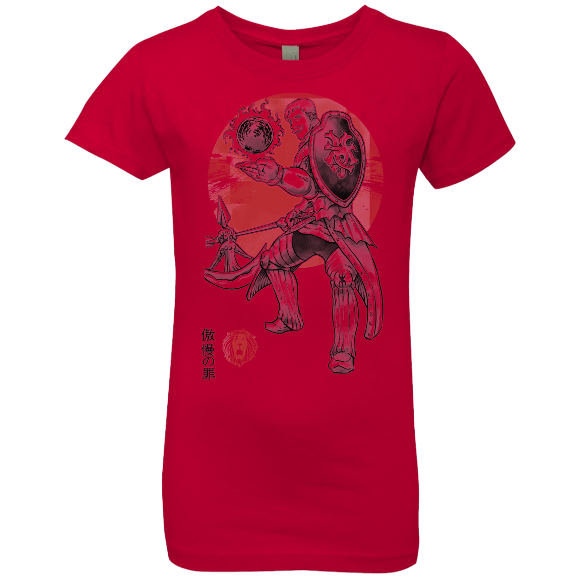 T-Shirts Red / YXS Lion Pride Girls Premium T-Shirt