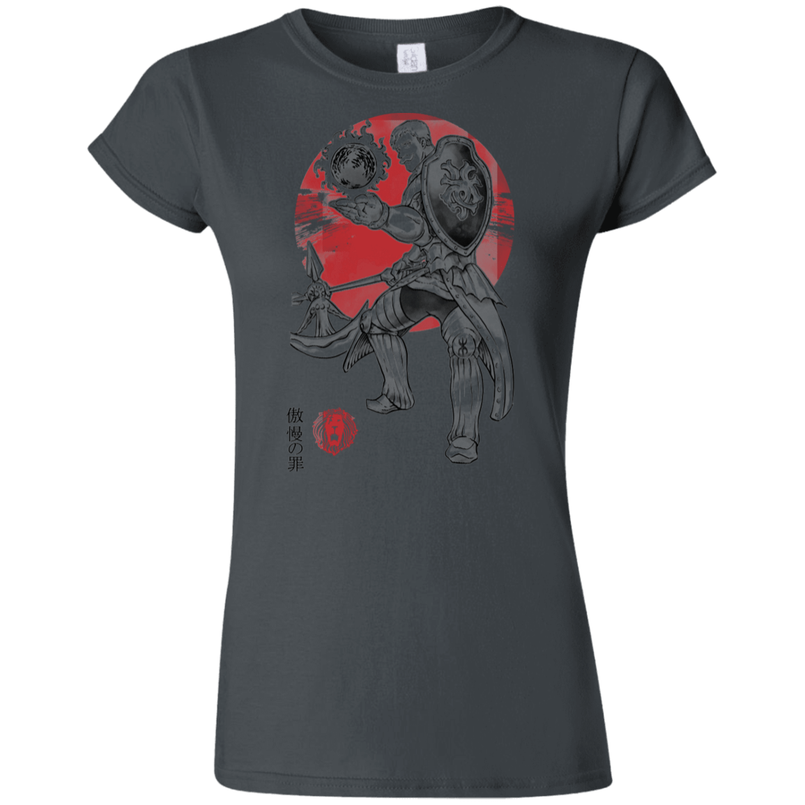 T-Shirts Charcoal / S Lion Pride Junior Slimmer-Fit T-Shirt