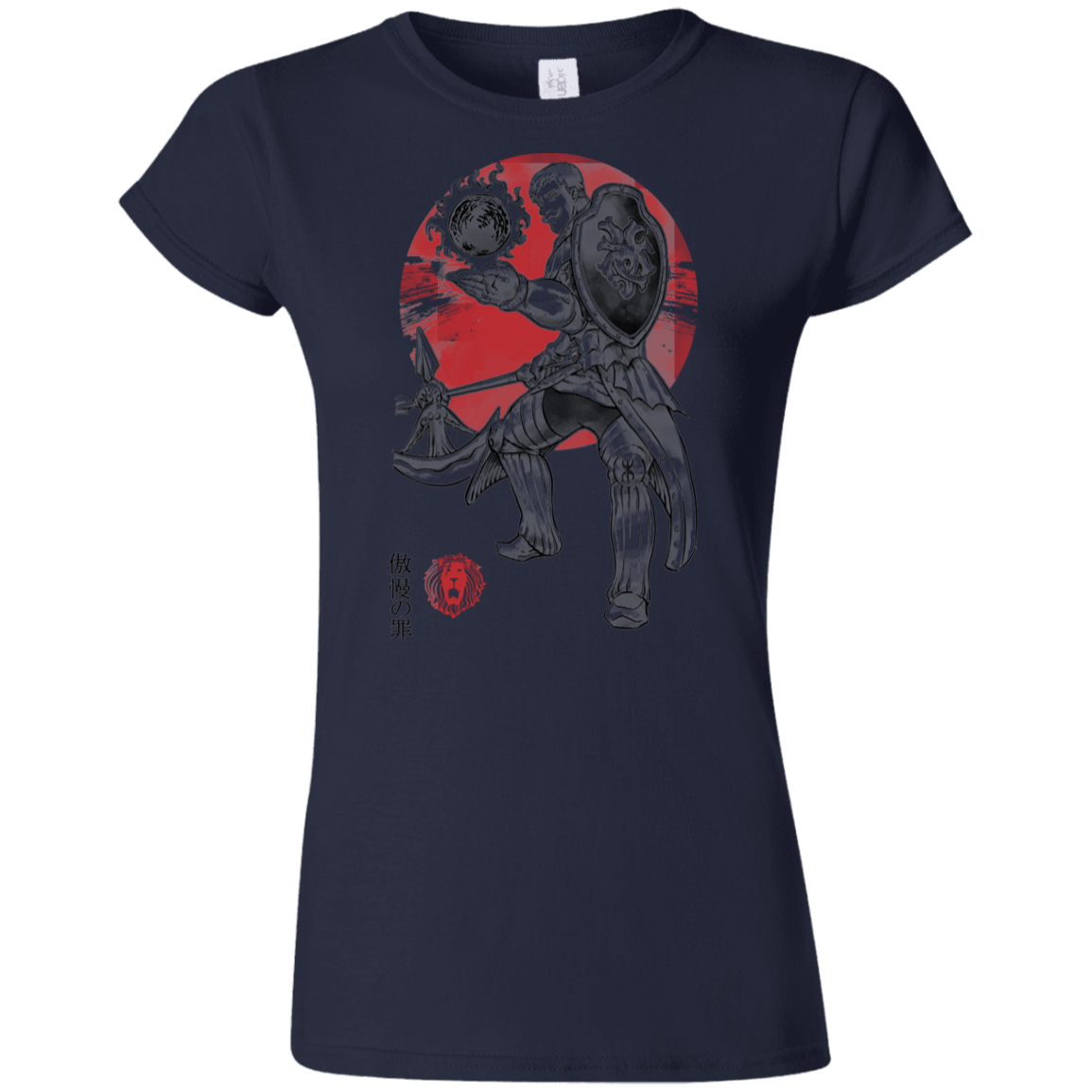 T-Shirts Navy / S Lion Pride Junior Slimmer-Fit T-Shirt