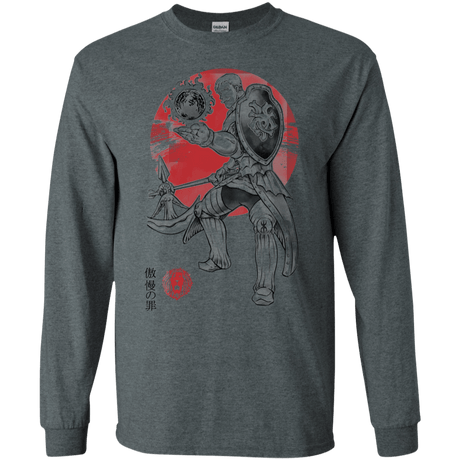 T-Shirts Dark Heather / S Lion Pride Men's Long Sleeve T-Shirt