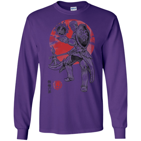 T-Shirts Purple / S Lion Pride Men's Long Sleeve T-Shirt