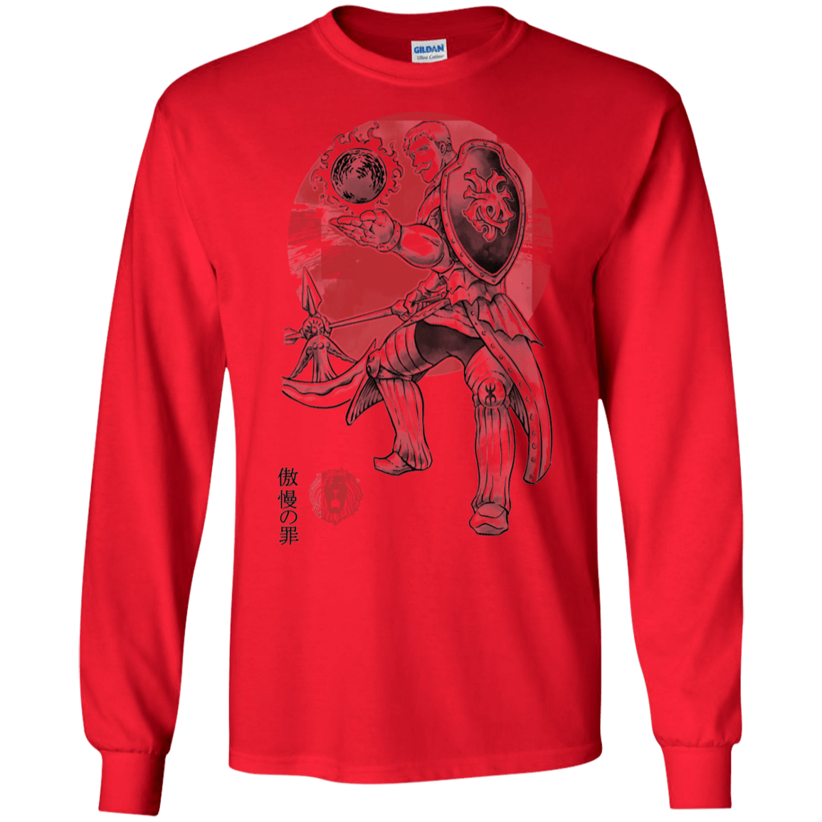 T-Shirts Red / S Lion Pride Men's Long Sleeve T-Shirt