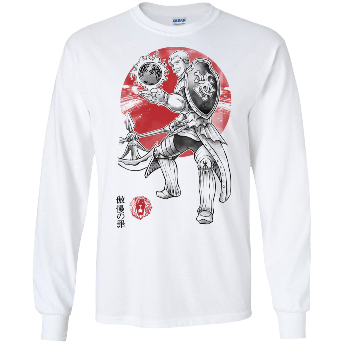 T-Shirts White / S Lion Pride Men's Long Sleeve T-Shirt