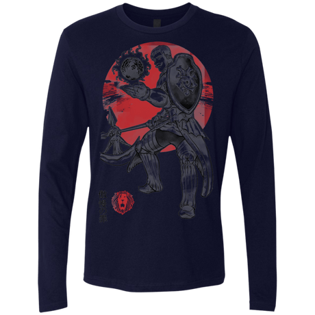 T-Shirts Midnight Navy / S Lion Pride Men's Premium Long Sleeve