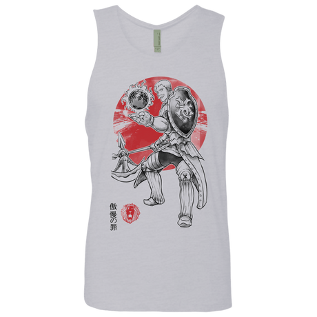 T-Shirts Heather Grey / S Lion Pride Men's Premium Tank Top