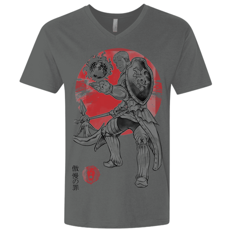 T-Shirts Heavy Metal / X-Small Lion Pride Men's Premium V-Neck