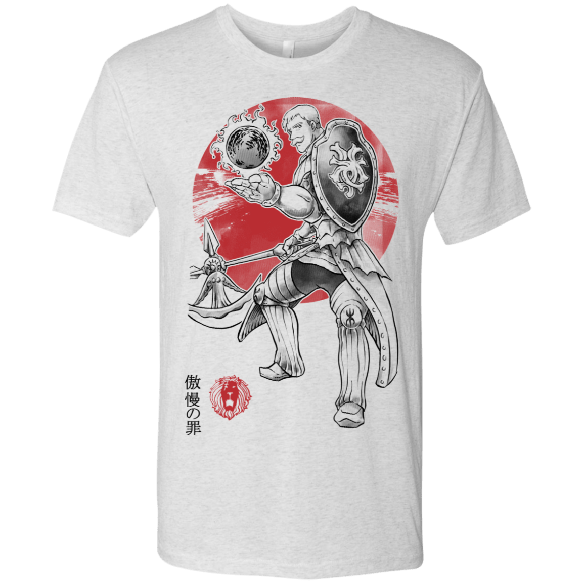 T-Shirts Heather White / S Lion Pride Men's Triblend T-Shirt