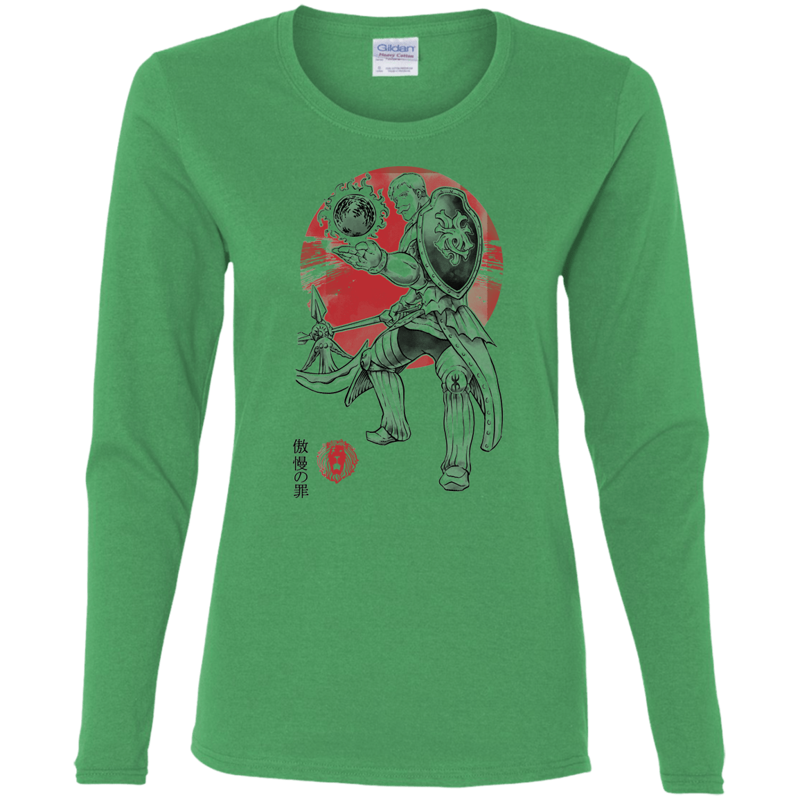 T-Shirts Irish Green / S Lion Pride Women's Long Sleeve T-Shirt