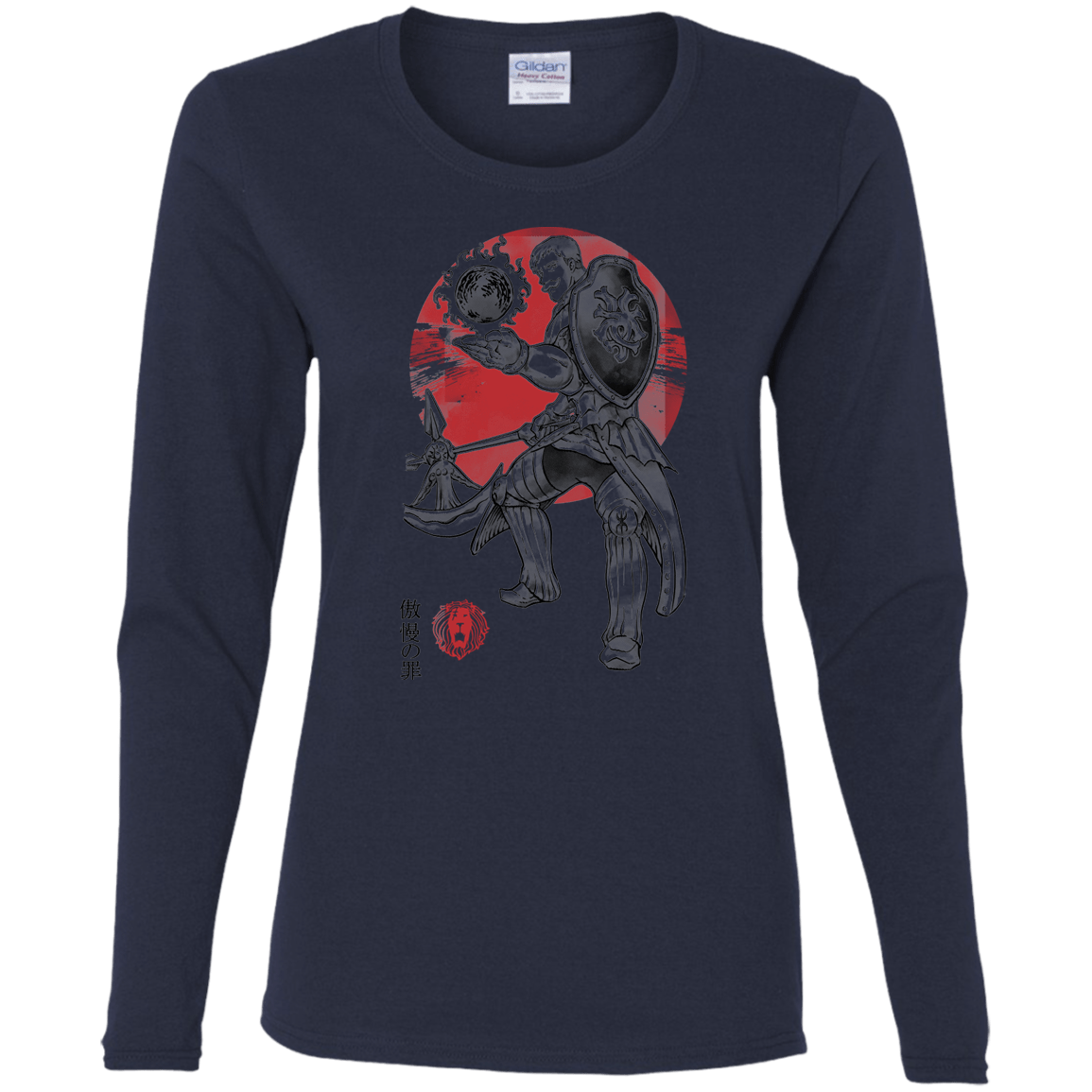 T-Shirts Navy / S Lion Pride Women's Long Sleeve T-Shirt