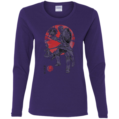 T-Shirts Purple / S Lion Pride Women's Long Sleeve T-Shirt